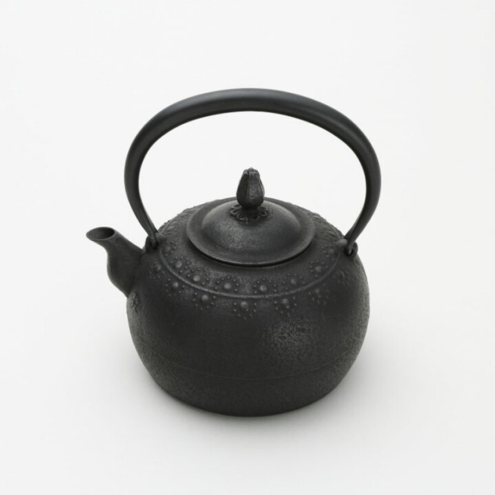 楽天市場】【直火・IH対応】南部鉄器 やかん 鋳技 鉄瓶 平丸花南部鉄瓶  