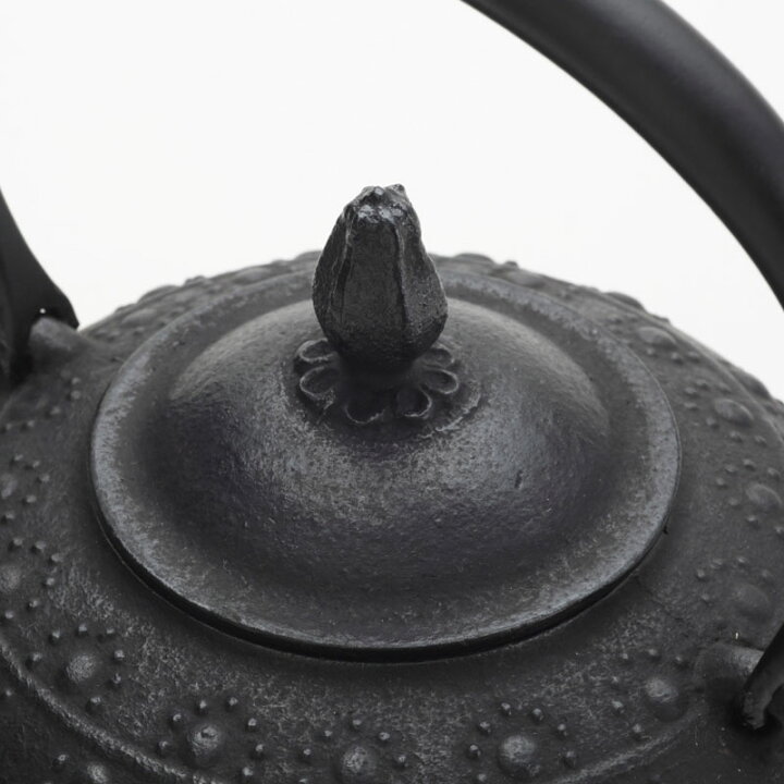 楽天市場】【直火・IH対応】南部鉄器 やかん 鋳技 鉄瓶 平丸花南部鉄瓶  