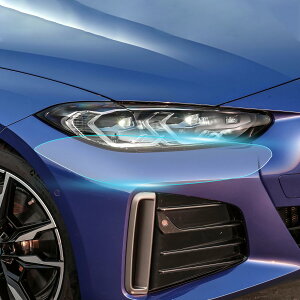 BMW i4 G26 2022�`2023�N�K�p �w�b�h���C�g�v���e�N�V�����t�B���� TPU�� PPF ���� ���h�~ ���ȏC���@�\ �X�N���b�`�K�[�h �J�b�g�� 2���� �O���J�X�^��