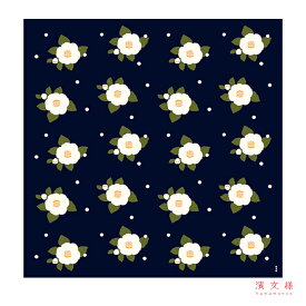 【送料込】 日本製 風呂敷 大判 90 サイズ 濱文様 「椿と雪玉」 椿 雪 洗える ふろしき 綿 100% 海外 土産 ギフト プレゼント 贈り物 ワイン 日本酒 一升瓶 お稽古 包む 飾る インテリア タペストリー カバー エコ バッグ 和 大布 日本 japan furoshiki メール便 送料込