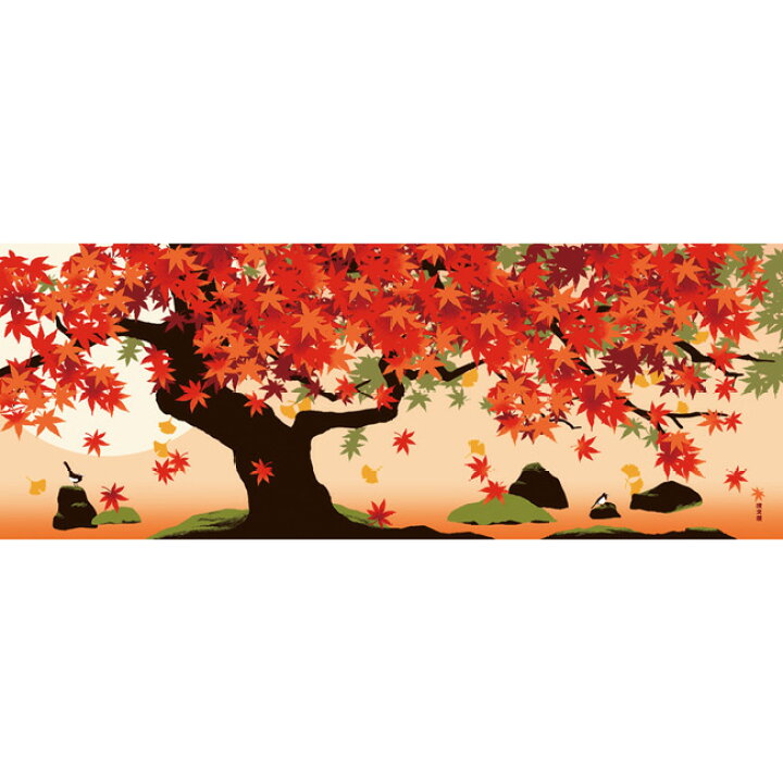 楽天市場】【当店限定】手ぬぐい 日本製 濱文様 「紅葉の時」 限定 
