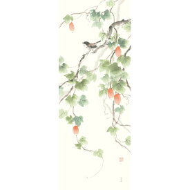 【廃番柄】 手ぬぐい 日本製 濱文様 「からすうりと秋の声」からすうり 鳥 秋 秋柄 縦柄 和柄 晒 さらし 綿 生地 サイズ タペストリー インテリア 工芸 染 飾る 土産 ギフト プレゼント 登山 tenugui iapan てぬぐい 手拭い 日本 手ぬぐい 専門 正規品 わびすけ メール便 h14