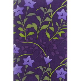 【送料込】 手ぬぐい 日本製 濱文様 「桔梗の調べ」 桔梗 植物 秋 縦柄 和柄 晒 さらし 綿 生地 サイズ タペストリー インテリア 飾る 工芸 土産 ギフト プレゼント 贈り物 iapan tenugui てぬぐい 手拭い 日本 手ぬぐい 専門 わびすけ 正規品 メール便 h9