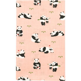 【廃番柄】【送料込】 手ぬぐい 日本製 濱文様 「仲良しパンダ親子 ピンク」 パンダ ぱんだ 縦柄 和柄 晒 さらし 綿 生地 サイズ タペストリー インテリア 飾る 工芸 土産 ギフト プレゼント 贈り物 iapan tenugui てぬぐい 手拭い 日本 手ぬぐい 専門 正規品 メール便 h9