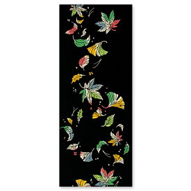 【廃番柄】 手ぬぐい 日本製 JIKAN STYLE 「吹き寄せ紅葉」 紅葉 もみじ 秋 縦柄 横柄 注染 手ぬぐい 綿 晒 和 柄 染 伝統 工芸 サイズ タペストリー インテリア 飾る プレゼント ジカンスタイル 宮本 tenugui japan 日本 てぬぐい 手拭い 専門 わびすけ 正規品 メール便