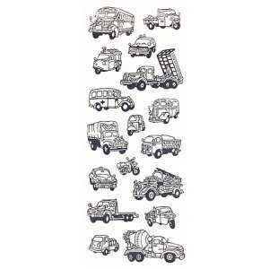 手ぬぐい 日本製 戸田屋 【懐かしの働く車たち】てぬぐい 車 趣味 梨園染 注染 縦柄 晒 綿100% サイズ タペストリー インテリア お弁当 お土産 お祝い ギフト 父の日 母の日 敬老の日 手作り