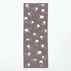 手ぬぐい 日本製 戸田屋 「マレーバク」 梨園染 マレーバク バク 動物 綿 晒 さらし 注染 サイズ タペストリー インテリア 飾る 工芸 土産 ギフト プレゼント 贈り物 剣道 登山 japan tenugui 手拭い てぬぐい 日本 手ぬぐい 専門 戸田屋商店 正規品 わびすけ メール便 t12