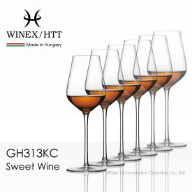 WINEX/HTT スイーツ ワイングラス 6脚セット【正規品】 GH313KCx6 ギフトラッピング不可商品