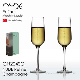 NUDE Refine ヌード リファイン シャンパン 2脚セット GN204SOx2