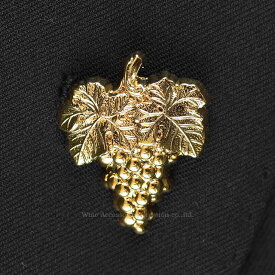 ピンバッジ ピンズ 葡萄ゴールド ソムリエバッジ ZW081PI