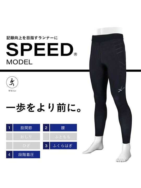 楽天市場】CW-X スポーツタイツ 【スピードモデル】 骨盤前傾サポート 