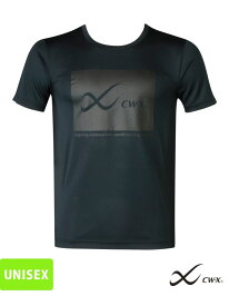 CW-X アウター Tシャツ 半袖 メッシュ素材 CW-X シーダブリューエックス トップス カットソー・Tシャツ パープル イエロー ピンク ブラック ブルー グレー[Rakuten Fashion]
