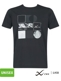 CW-X 【UNISEX】 トップス Tシャツ 半袖 3分袖 Uネック メッシュ素材 CW-X シーダブリューエックス スポーツ・アウトドア用品 トレーニング・フィットネス用品【送料無料】[Rakuten Fashion]