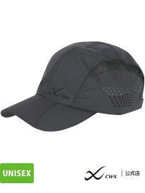 CW-X 【UNISEX】 キャップ メッシュパーツつき(つば内側) メッシュ切替あり(頭頂部) CW-X シーダブリューエックス 帽子 キャップ ブルー ホワイト【送料無料】[Rakuten Fashion]