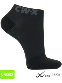 CW-X 【UNISEX】 ソックス すべり止め付き ショート 足裏アーチサポート CW-X シーダブリューエックス 靴下・レッグウェア 靴下 ブルー グレー[Rakuten Fashion]
