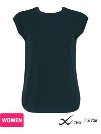 CW-X 【WOMEN】 Tシャツ スポーツウェア ノースリーブ 梨地素材 薄手 シアー感 CW-X シーダブリューエックス スポーツ・アウトドア用品 トレーニング・フィットネス用品【送料無料】[Rakuten Fashion]