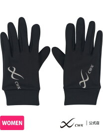 CW-X 【WOMEN】 グローブ 保温グローブ 保温性(本体) UVカット率90%以上(本体) CW-X シーダブリューエックス ファッション雑貨 手袋 ブルー[Rakuten Fashion]
