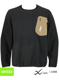 CW-X プルオーバー 長袖 Uネック 保温(本体) ゆったり設計 CW-X シーダブリューエックス スポーツ・アウトドア用品 トレーニング・フィットネス用品 ブラウン ベージュ【送料無料】[Rakuten Fashion]