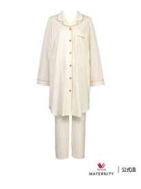ワコール マタニティ パジャマセット 産前・産後兼用マタニティパジャマ 簡単授乳 ワコール_マタニティ ワコール マタニティ マタニティウェア・ベビー用品 その他のマタニティグッズ【送料無料】[Rakuten Fashion]