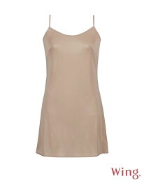 スリップ ES5532 Wing ウイング トップス キャミソール ブラック ブラウン[Rakuten Fashion]