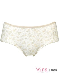 ウイング 【non!PKパンツ】 ジュニア ショーツ はきこみ丈あさめ Wing Teen ウイング インナー・ルームウェア ショーツ ピンク ブルー ブラウン ホワイト ベージュ グレー[Rakuten Fashion]