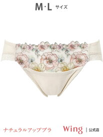 ウイング ペアショーツ 【ナチュラルアップブラ】 はきこみ丈あさめ Wing ウイング インナー・ルームウェア ショーツ[Rakuten Fashion]