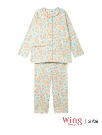 ウイング パジャマ 綿100%(本体) スムース素材 長袖 長ズボン Wing Sleep ウイング インナー・ルームウェア パジャマ【送料無料】[Rakuten Fashion]