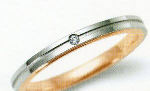 ★NINA RICCI【ニナリッチ】(43)6R1F05-2マリッジリング・結婚指輪・ペアリング用(1本)