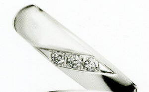 ★LAZARE DIAMOND【ラザールキャプラン・ラザールダイヤモンド】(5)LG012PT950マリッジリング・結婚指輪・ペアリング用(1本)