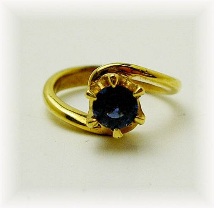 楽天市場】◇9月誕生石◇K18ゴールドサファイア ベビーリング  