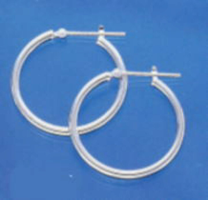 楽天市場】Pt900 プラチナ ピアス標準的なパイプ輪 2mm×30mm（フープ 