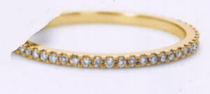 ★Romantic BlueロマンティックブルーK18YGイエローゴールド 4C3001(20)マリッジリング・結婚指輪・フルエタニティーリング