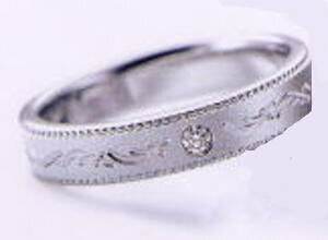 ★Romantic Blueロマンティックブルー4RK019(31)マリッジリング・結婚指輪・ペアリング用(1本)