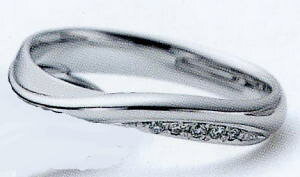 ★Romantic Blueロマンティックブルー4RK027(7)マリッジリング・結婚指輪・ペアリング用(1本)