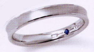 ★Romantic Blueロマンティックブルー4RK002(38)マリッジリング・結婚指輪・ペアリング用(1本)