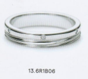 ★NINA RICCI【ニナリッチ】(13)6R1B06マリッジリング・結婚指輪・ペアリング用(1本)