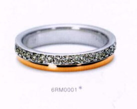 ★NINA RICCI【ニナリッチ】(30)6RM0001ダイヤマリッジリング・結婚指輪・ペアリング用(1本）