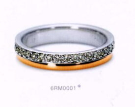★NINA RICCI【ニナリッチ】(38)6RM0001 ダイヤマリッジリング・結婚指輪・ペアリング用(1本）
