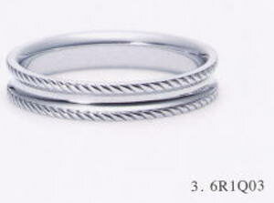 ★NINA RICCI【ニナリッチ(9)6R1Q03-2マリッジリング・結婚指輪・ペアリング用(1本)