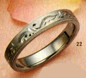 ★【卸直営店のお得な特別割引価格★Angerosa(アンジェローザ)(22)AR-813羽(Uni), Pt950 プラチナマリッジリング、結婚指輪、ペアリング用(1本)