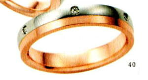 ★【卸直営店のお得な特別割引価格★Angerosa(アンジェローザ)(40)AR-503(L), Pt950/K18PG マリッジリング、結婚指輪、ペアリング用(1本)