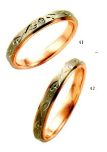 ycX̂ȓʊiAngerosaiAWF[Uj(41)AR-604(L))&(42)AR-603(M)-2{Zbg , Pt950/K18PG@}bWOAwցAyAO