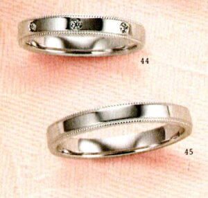 ycX̂ȓʊiAngerosaiAWF[Uj(44)AR-812(L)&(45)AR-810(M)-2{Zbg, Pt950 v`i@}bWOAwցAyAO