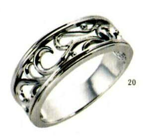 ★【価格は変動しやすいので、お問い合わせください。】★Angerosa(アンジェローザ)(20)AR-020(L), Pt900 マリッジリング、結婚指輪、ペアリング用(1本)