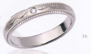 ★ANGE【アンジュ】POUR de VRAI【プルドブレ】(30)5610074(ダイヤ)マリッジリング・結婚指輪・ペアリング用(1本)