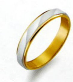 True Love トゥルーラブ (41) M150-2 卸直営店 Pt900 プラチナ & K18YG イエローゴールド マリッジリング 結婚指輪 ペアリング (1本）