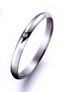 True Love トゥルーラブ (12) P354D ダイヤ 卸直営店 Pt900 プラチナ マリッジリング 結婚指輪 ペアリング(1本)