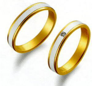 True Love gD[u (39) M097-3 & (40) M097D-3 _C 2{Zbg cX Pt900 v`i & K18YG CG[S[h }bWO w yAO