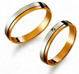 True Love �g�D���[���u (27) M370-2 & (28) M370D-2 �_�C�� ��2�{�Z�b�g �����c�X Pt900 �v���`�i & K18PG �s���N�S�[���h �}���b�W�����O �����w�� �y�A�����O