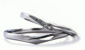 プチロワイヤル WPR-014W-WPR-014M 結婚指輪 マリッジリング　2本セット,スリムタイプ　ハードプラチナ